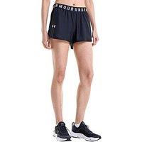 Under Armour Womens Training Play Up Shorts 3.0- Black