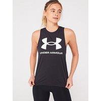 Under Armour Womens Training Sportstyle Tank- Black