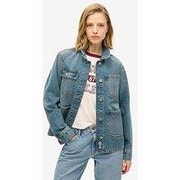 Superdry Denim Chore Jacket - Blue