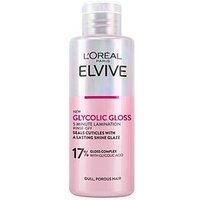 L'Oreal Paris L'Or&Egrave;Al Paris Elvive Glycolic Gloss Rinse-Off Treatment For Dull Porous Hair, 150Ml