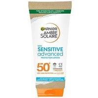 Garnier Ambre Solaire Spf 50+ Sensitive Advanced Hypoallergenic Sun Cream - 175Ml