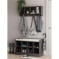 Gfw Kempton Shoe Bench + Wall Rack