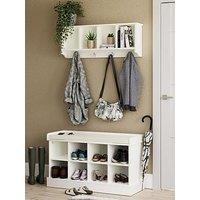 Gfw Kempton Shoe Bench + Wall Rack