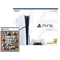 Playstation 5 Disc Console & Grand Theft Auto V