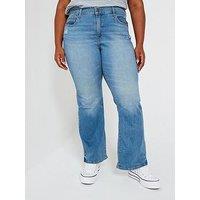 Levi'S Plus 315 Plus Shaping Bootcut Jean - Cave Wall - Blue