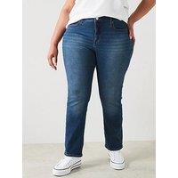 Levi'S Plus 314 Shaping Straight Jeans - Zealous Blue Plus