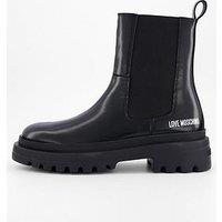 Love Moschino Logo Chelsea Boot