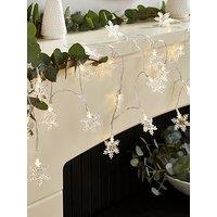 Three Kings Snowflake Christmas String Lights