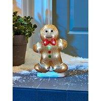 Three Kings Gingerbread Man Acrylic Battery Operated Outdoor Christmas Light