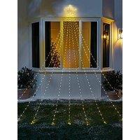 Three Kings 3M Shooting Star Outdoor Christmas Light - Warm White