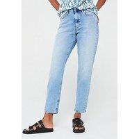 Only Mom Denim Jeans - Light Wash