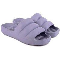 Totes Solbounce Moulded Puffy Slide - Periwinkle