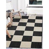 Very Home County Checks Indoor/Outdoor Rug