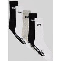 Dkny Radde 5 Pack Sports Crew Socks - Multi