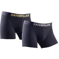 Cat 2 Pack Boxers - Black