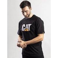 Cat Logo T-Shirt - Black