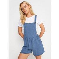 Pixiegirl Petite Blue Short Dungaree