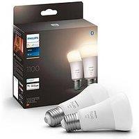 Philips Hue 9.5W A60 E27 Led Smart Bulbs 2-Pack