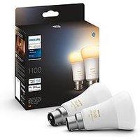 Philips Hue Wa 8W A60 B22 Smart Led Bulbs 2-Pack