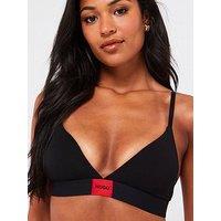 Hugo Red Label Triangle Bralette - Black