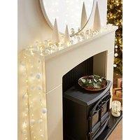 Very Home 100 Led Snowball Light Garland Christmas Decoration