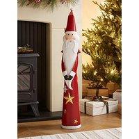 Very Home 102 Cm Metal Santa Christmas Decoration