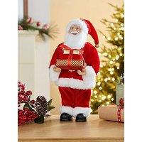 Very Home 30 Cm Standing Santa Christmas Decoration