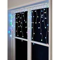 Very Home Colour Changing Icicle Ball Christmas Window Lights