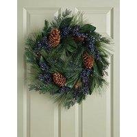 Very Home Blueberry Christmas Wreath