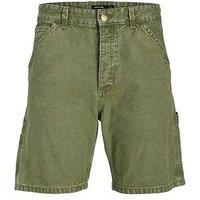 Jack & Jones Jack & Jones Loose Fit Carpenter Denim Shorts - Green