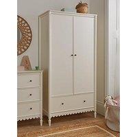 Very Home Scallop 2 Door, 2 Drawer Wardrobe - Cream - Fsc Certified