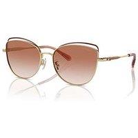 Coach Hc7162 Cat Eye Sunglasses