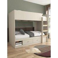 Very Home Atlanta Storage Bunk Bed With Mattress Options (Buy & Save!) - Grey - Bunk Bed Only