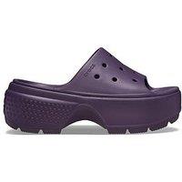 Crocs Stomp Slide Sandal - Purple