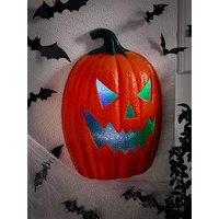 Smart Halloween Motion Activated & Evil Laughing Lit & Pumpkin & Decoration