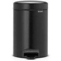 Brabantia Newicon 3-Litre Black Pedal Bin