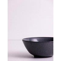 Mason Cash Reactive Linear Set Of 4 Bowls &Ndash; Black