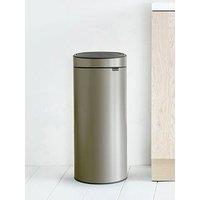 Brabantia 30-Litre Touch Bin In Platinum