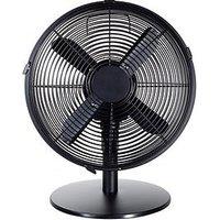 Zanussi 12 Metal Desk Fan - Matt Black