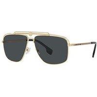 Versace 0Ve2242 Aviator Sunglasses