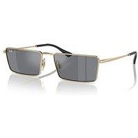 Ray-Ban 0Rb3741 Emy Bio-Based Rectangle Sunglasses