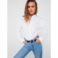 Hugo Girlfriend Fitted Shirt - White