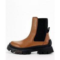 Hugo Fabyan Chelsea Boot - Brown