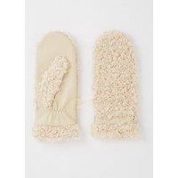 Boss Yosie Borg Mitten - Off White