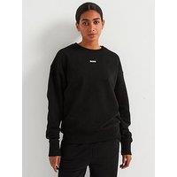 Boss Eteia Logo Sweatshirt - Black