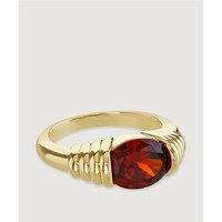 Buckley London Garnet Ancient Heirloom Ring