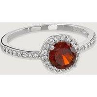 Buckley London Ruby Halo Ring