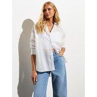 New Look White Oversized Shirt