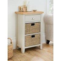 Very Home Malone Ready Assembled 1 Drawer, 2 Basket Sideboard - Contains Solid Wood