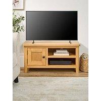 Very Home Ashwin Ready Assembled Tv Unit - Fits Up To 42 Inch Tv - Contains Solid Wood